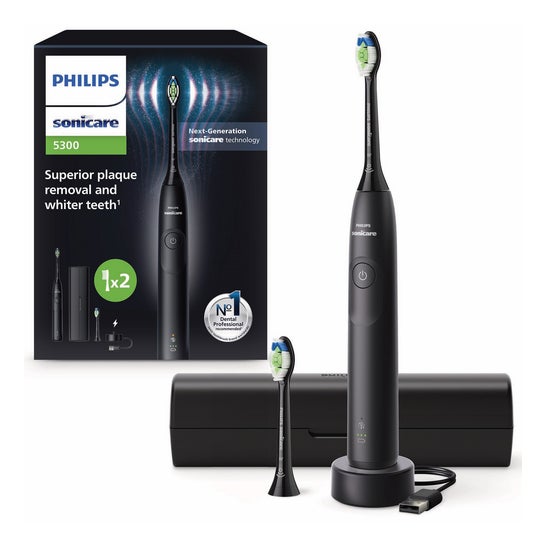 Sonicare 5300 Electric Toothbrush Black 1 pc