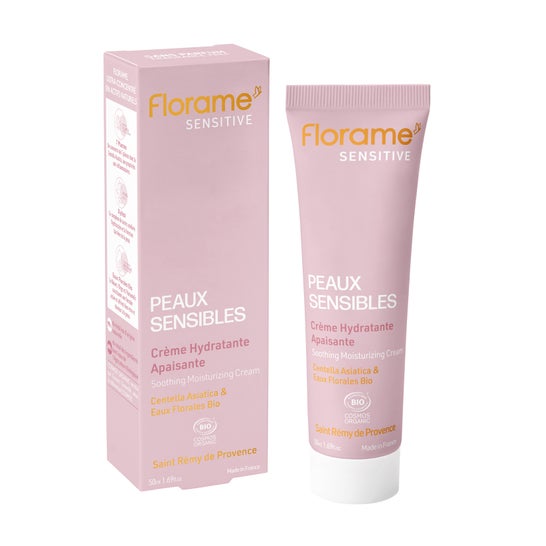 Florame Hydraterende Kalmerende Crème Tolerantie Gevoelige Huid 50 ml