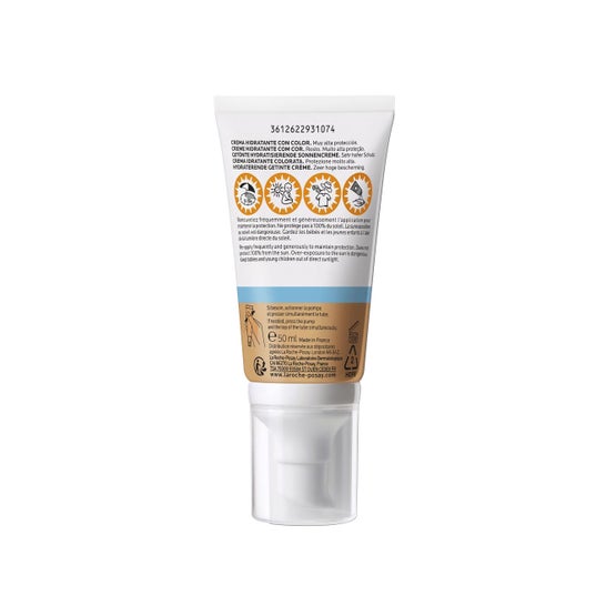 La Roche-Posay Anthelios UVMune 400 Crema Hidratante SPF50 Color 50ml