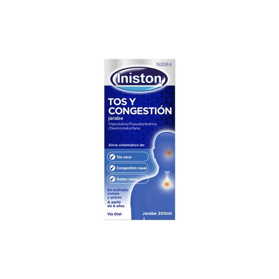 Iniston Antitusivo y Descongestivo 200ml