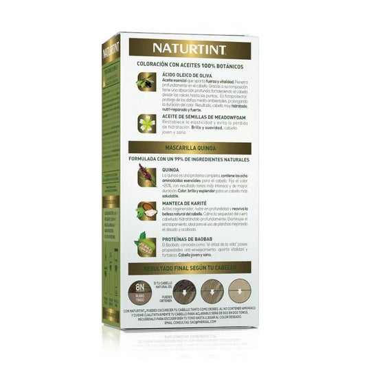 Naturtint 8N Rubio Trigo 1ud Naturtint 8N Rubio Trigo 1ud
