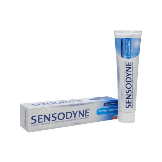 Sensodyne® F/Protección diaria pasta dental 100ml