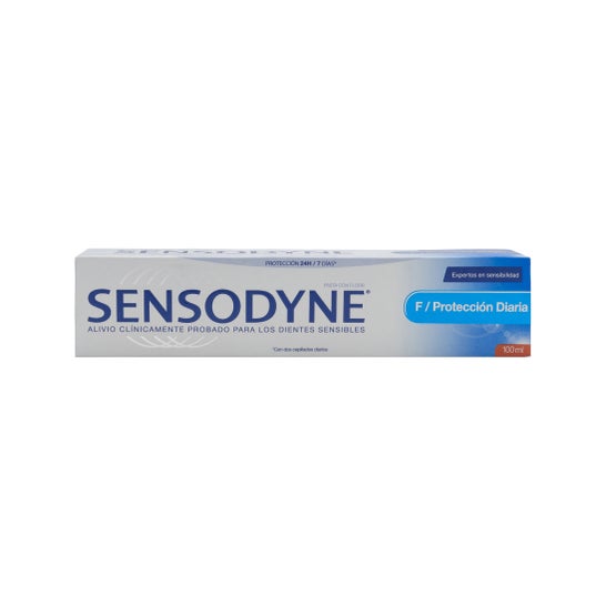 Sensodyne™ F/Protección diaria toothpaste 100ml | PromoFarma