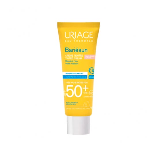 Uriage Bariesun Spf 50+ Cream met lichte kleur 50ml