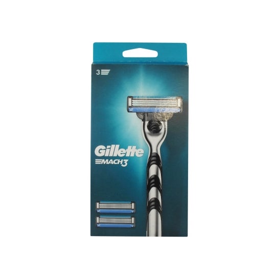 Gillette Set Mach3 Afeitadora y Hojas