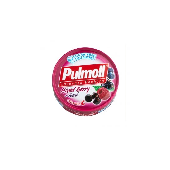 Pulmoll Throat Lozenges Mixed Berry 45 g