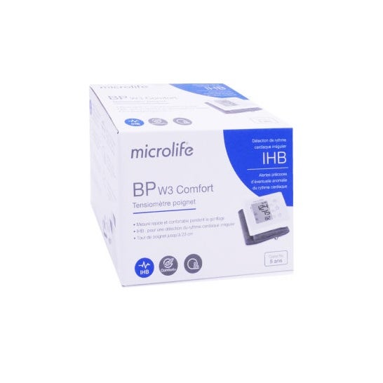 Microlife Tensiómetro Muñeca BP W3 Confort 1ud