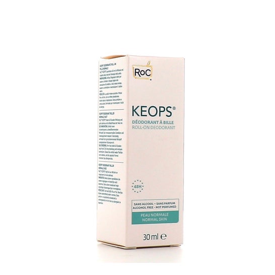 ROC® Keops desodorante sin alcohol roll-on 30ml
