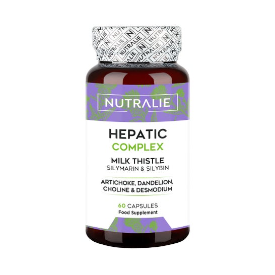 Nutralie Hepatic Complex con Cardo Mariano + Alcachofa + Diente León 60caps