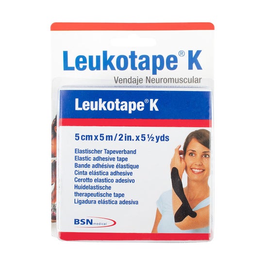 Leucotape K 5mx5cm black