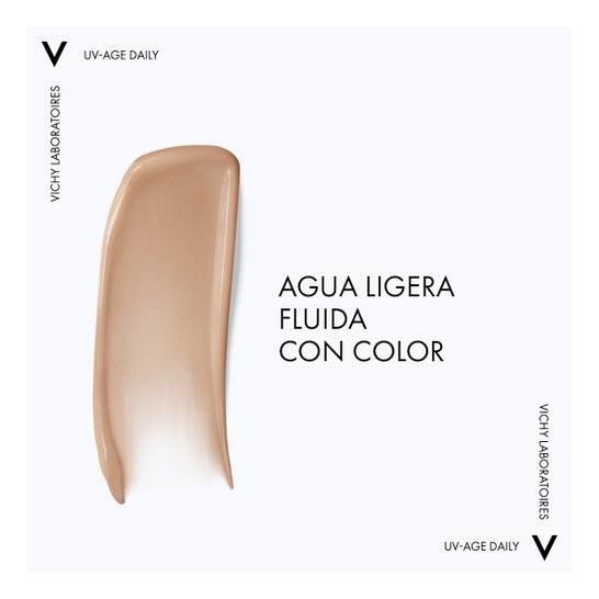 Vichy Capital Soleil UV-Age Daily Water Fluid SPF50+ con Color 40ml