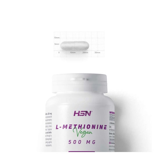 HSN L-Metionina 500 mg 120 vcaps
