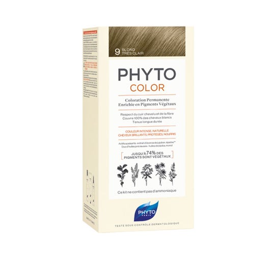 Phyto Phytocolor 9 Rubio Muy Claro 125ml