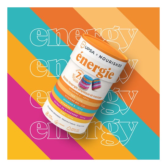 Upsa Nourish Energy 7 In 1 Gomitas 30uds Upsa Nourish Energy 7 In 1 Gomitas 30uds
