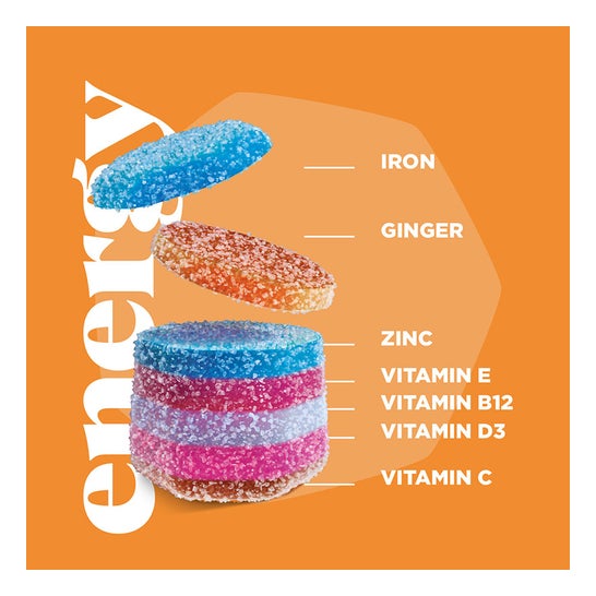 Upsa Nourish Energy 7 In 1 Gomitas 30uds Upsa Nourish Energy 7 In 1 Gomitas 30uds