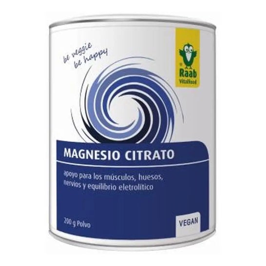 Raab Vitalfood Citrato de Magnesio 200g Raab Vitalfood Citrato de Magnesio 200g