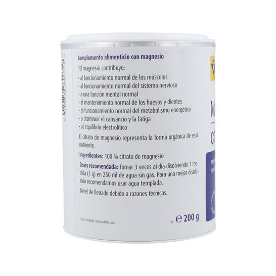 Raab Vitalfood Citrato de Magnesio 200g