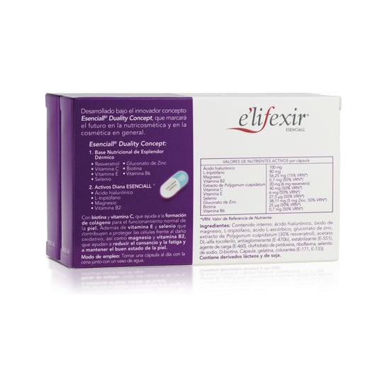 Elifexir Esenciall Coquetel de Beleza Noturna 60 caps