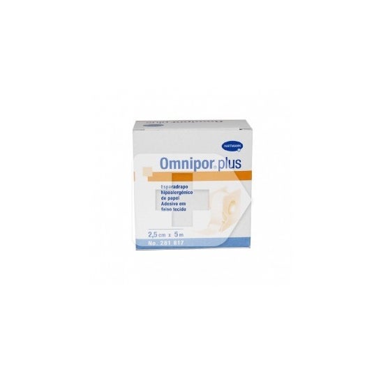Omnipor esparadrapo papel 5mx2 5 cm