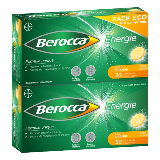 Berocca Energie Efervescente Sin Azúcar 60comp
