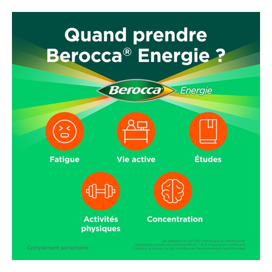 Berocca Energie Efervescente Sin Azúcar 60comp