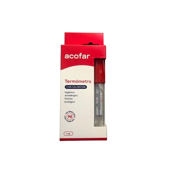 Acofar-thermometer met galinstan 1ud