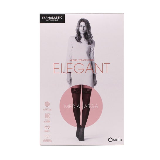 Farmalastic Novum medium lang elegant compressielicht T-4