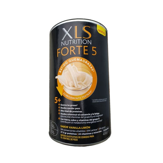 XLS Forte 5 Vanilla Lemon Fat Burner Shake 400g PromoFarma