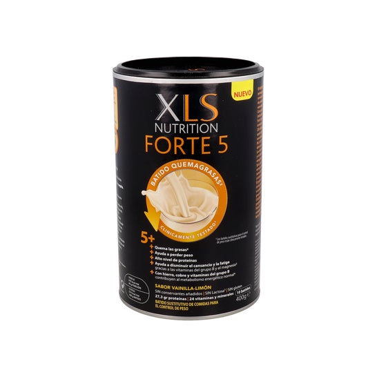 XLS Nutrition Forte 5 Batido Quemagrasas Vainilla-Limón 400g
