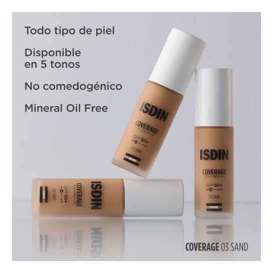 ISDIN Coverage 3.0 Sand SPF50+ 30g