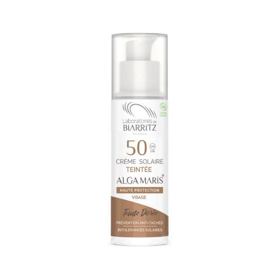 Laboratoires de Biarritz Crema Facial Color Dorado SPF50 50ml