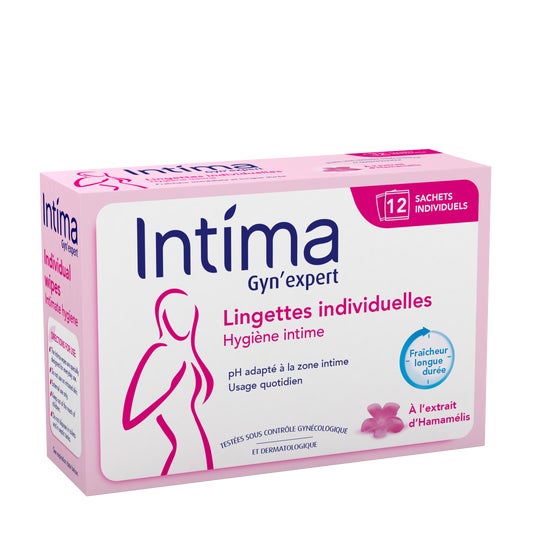 Intima Individual Wipes 12Sachets