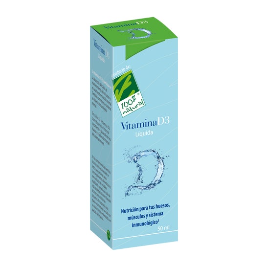 100% Natural Vitamina D3 Líquida 50ml