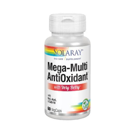 Solaray Mega Multi Antioxidante 60caps
