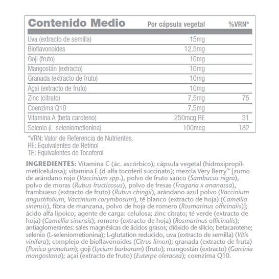 Solaray Mega Multi Antioxidante 60 caps