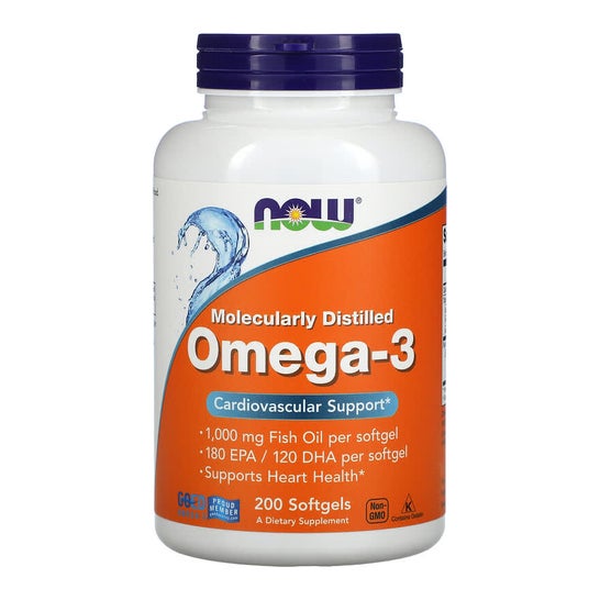 Now Omega 3 1000mg 200 Pearls