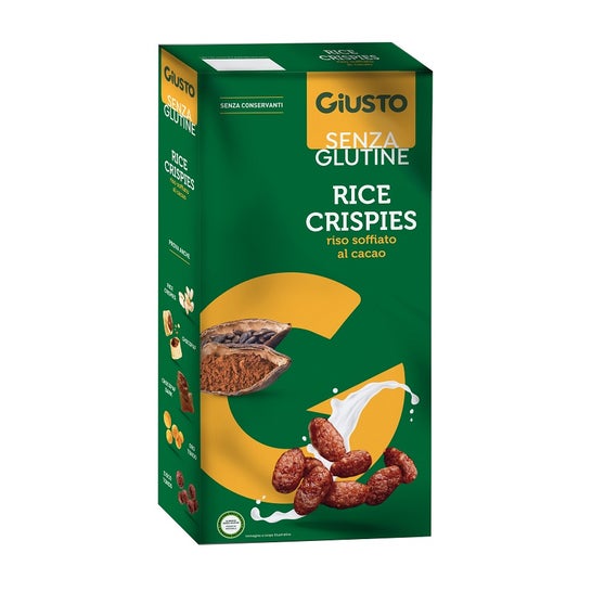 Giusto Rice Crispies Cacao Sin Gluten 250g