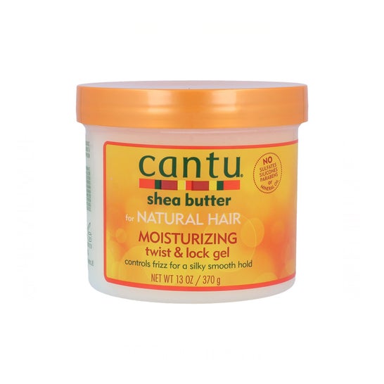 Cantu Shea Butter für natürliches Haar feuchtigkeitsspendende Twist & Gel 370g