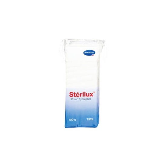 Hartmann Sterilux Absorberende bomuld 100g
