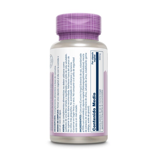 Curcuma Solaray 30 capsule