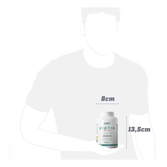 HSN Biotina 5000 mcg 240 vcaps
