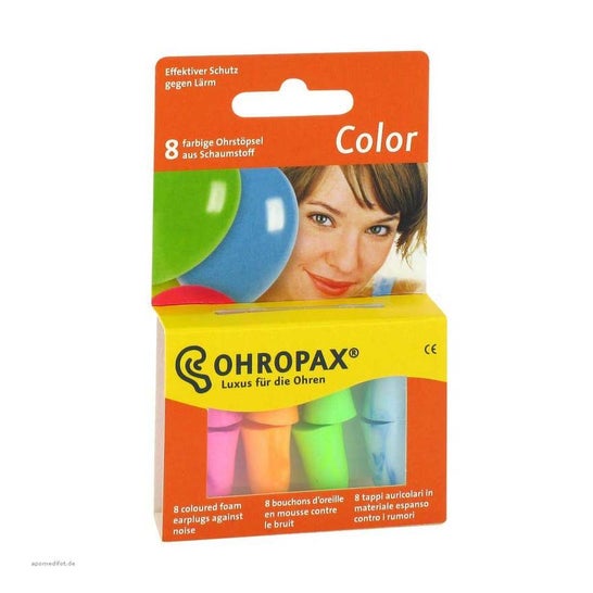 Ohropax Color Foam 8 Unità