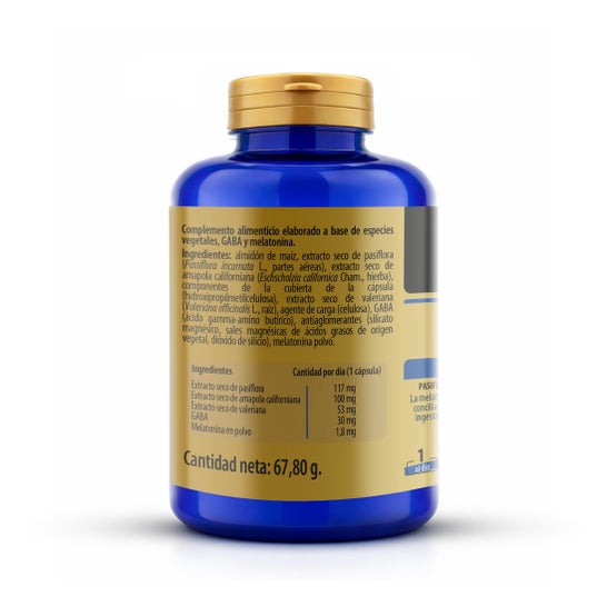 Sanon Melatonina + Gaba 120 caps vegetales