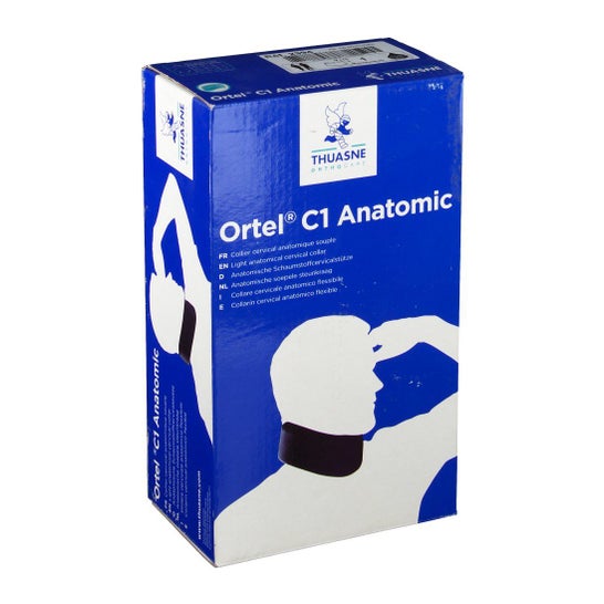 Thuasne Ortel C1 Anatomic Collare Cervicale Marino 9cm 1 1 Unità