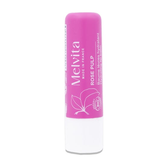 Melvita Rose Pulp Bálsamo Labial Hidratante Bio 4.5 gr