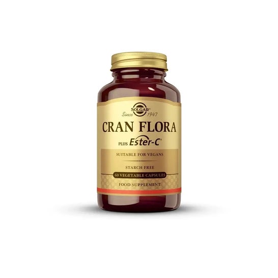 Solgar Cran Flora con Ester-C 60vcaps Solgar Cran Flora con Ester-C 60vcaps