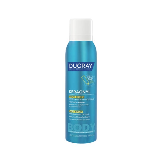 Ducray Keracnyl Drying Body Spray Anti-Imperfections 150 ml