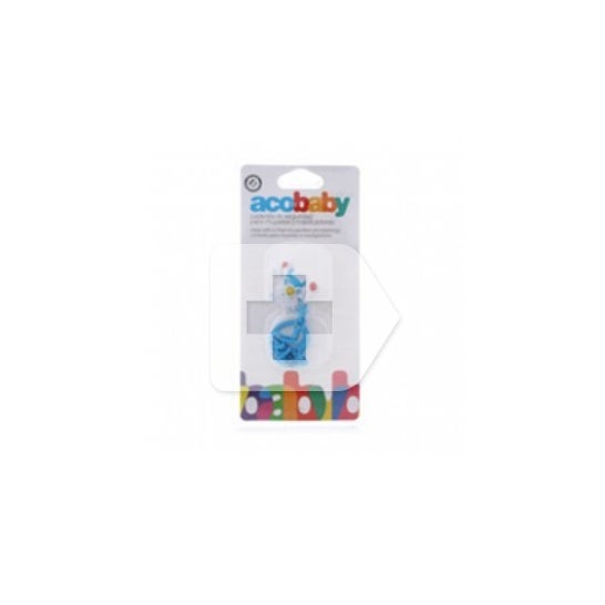 Acofarbaby teddy bear pacifier chain 1pc