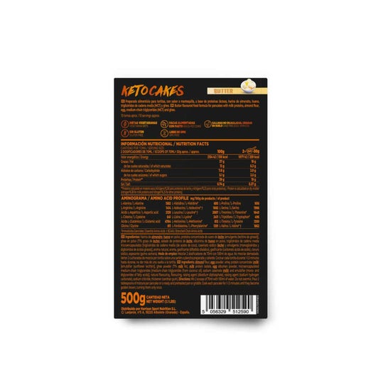HSN Keto Cakes Mantequilla 500 g