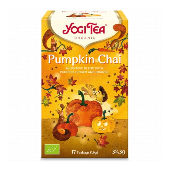 Yogi Tea Infusión Pumpkin Chai Bio 17uds